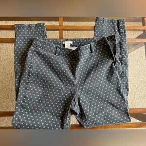 Stylish Blue Printed Dress Capris/Pants